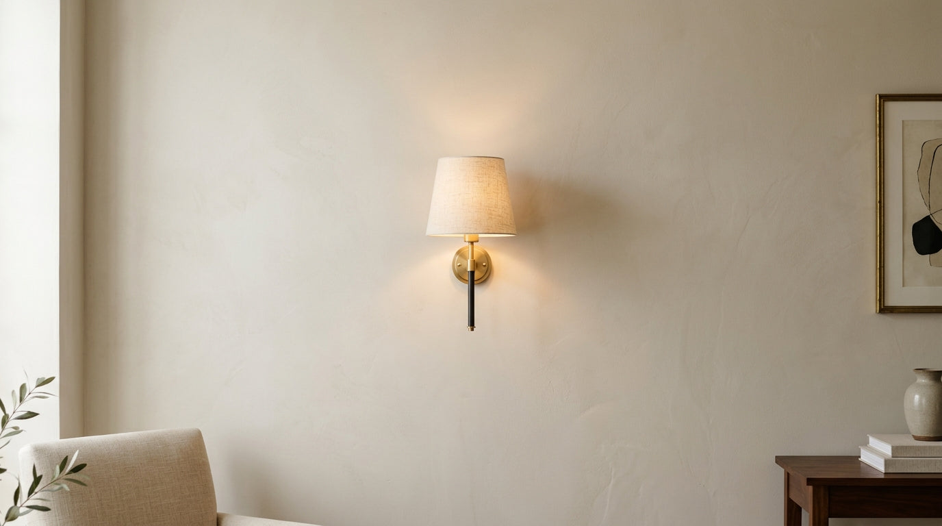 Applique murale abat-jour