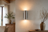 Applique murale inox