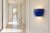 Applique murale bleue