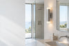 Applique murale inox