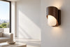 Applique murale marron