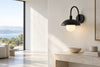 Applique murale noire