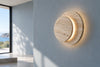 Applique murale travertin