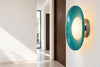 Applique murale turquoise