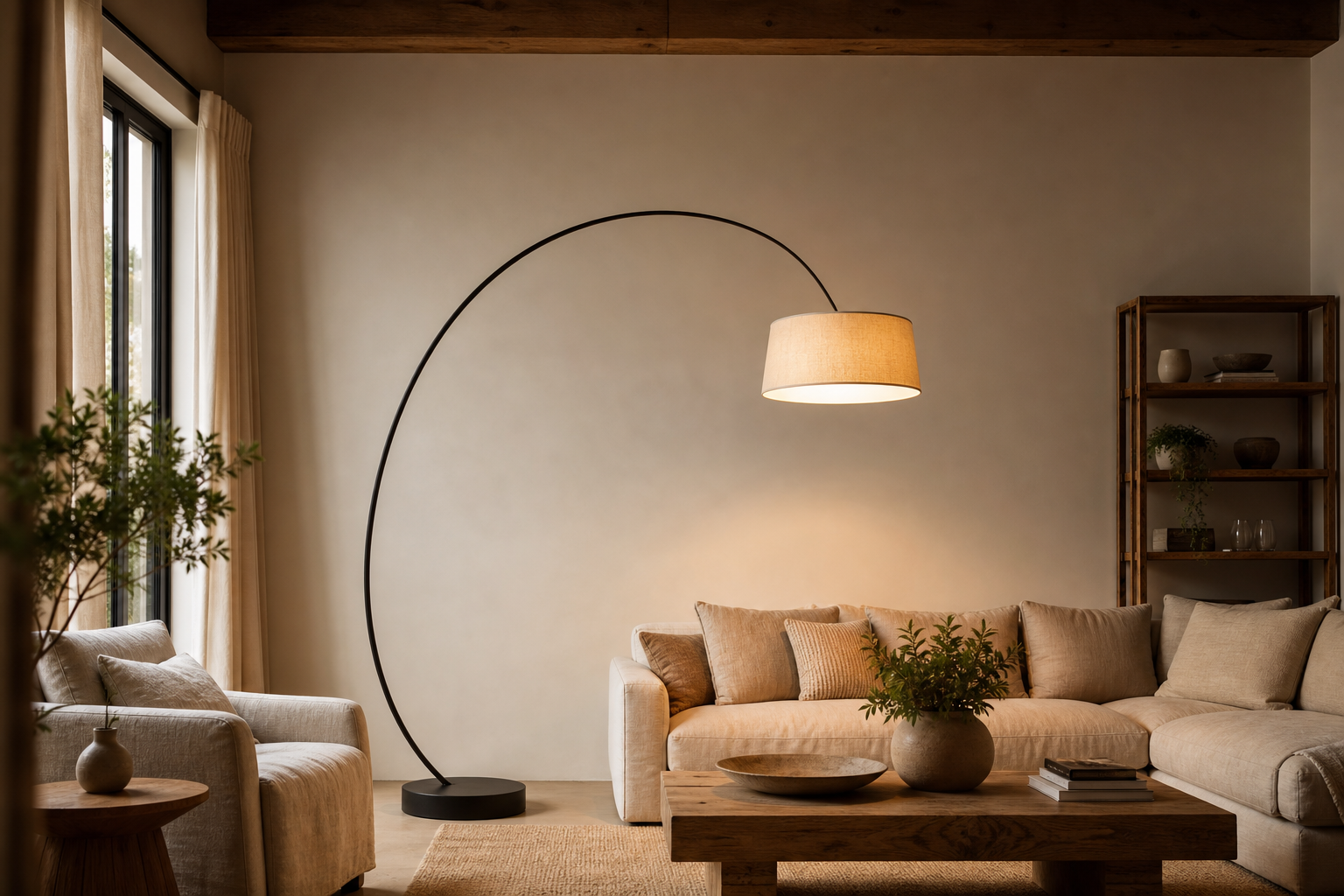 Lampadaire arc XXL