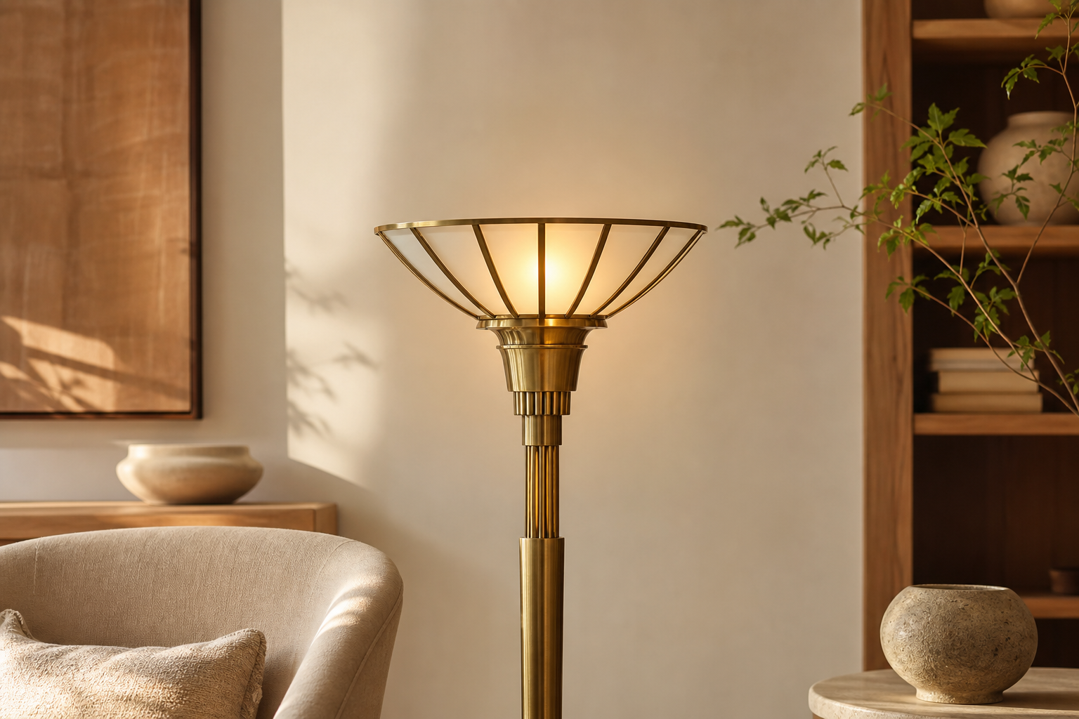Lampadaire art déco