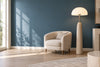 Lampadaire beige