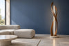 Lampadaire bois design