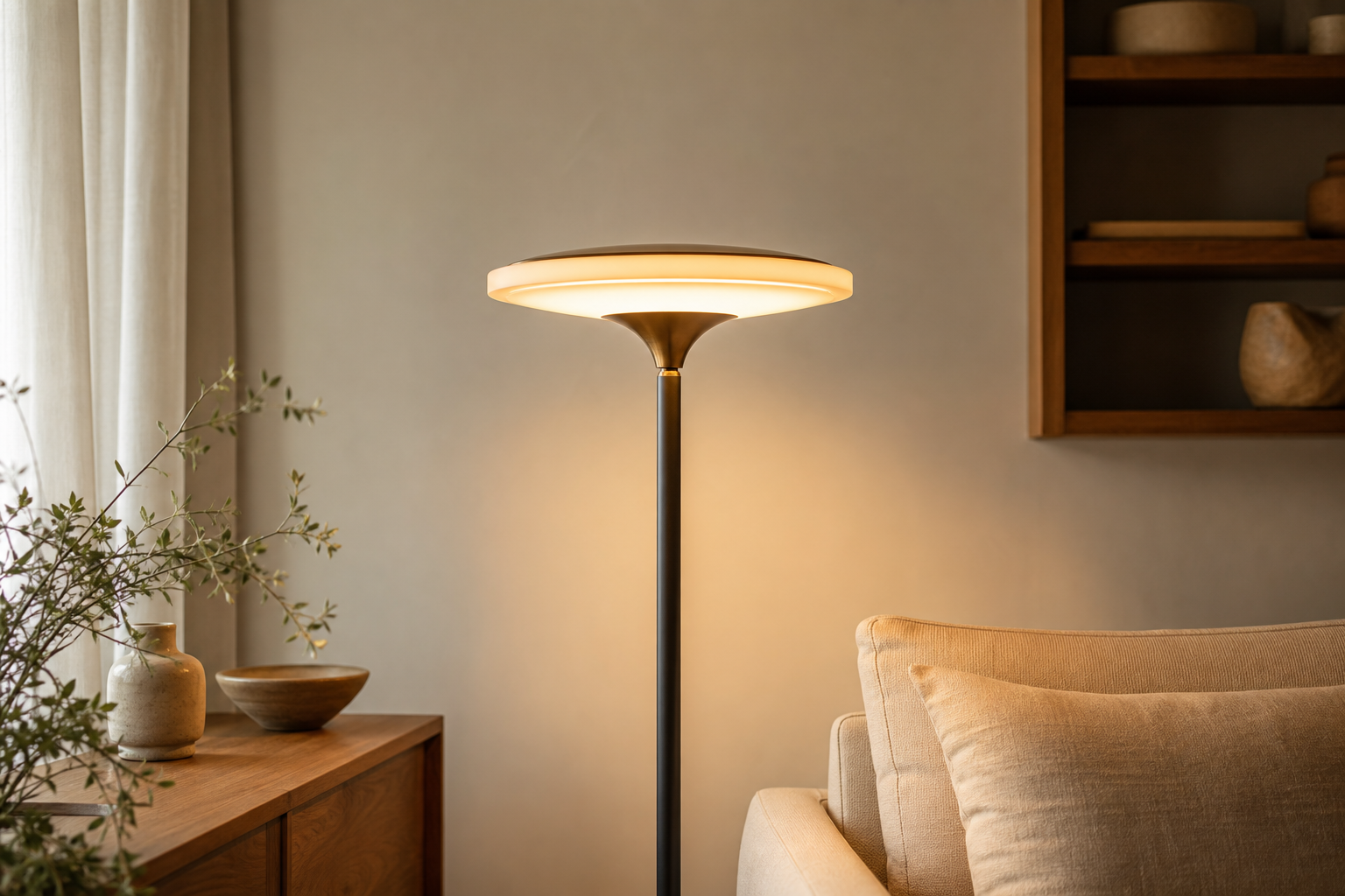 Lampadaire connecté