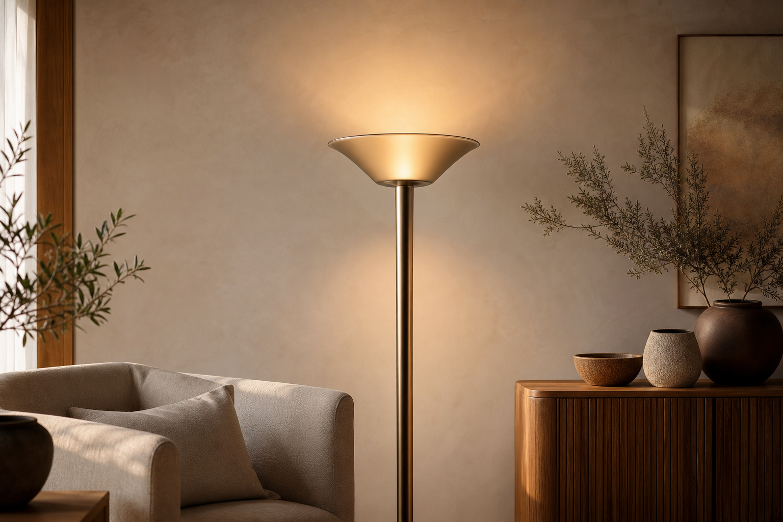 Lampadaire halogène