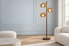 Lampadaire marron