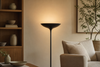 Lampadaire noir