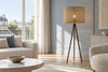 Lampadaire osier