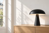 Lampe à poser noire
