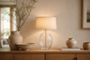 Lampe à poser en verre
