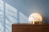 Lampe albâtre