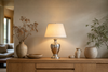 Lampe argentée