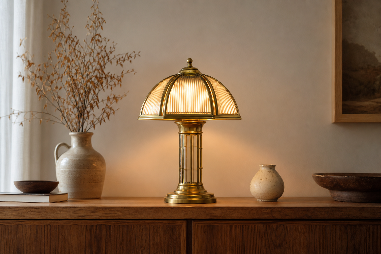 Lampe art déco