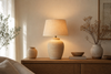 Lampe beige