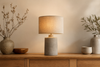 Lampe béton