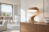 Lampe bois design