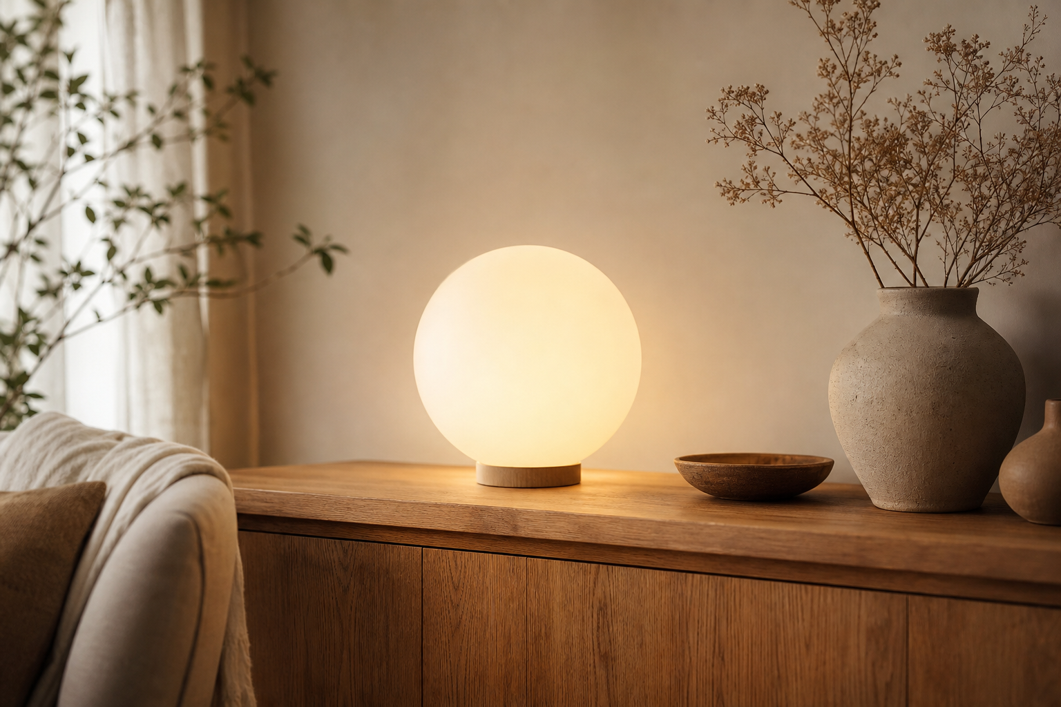Lampe boule