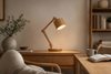 Lampe de bureau bois