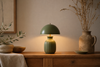 Lampe de chevet verte