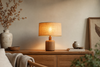 Lampe de table en bois