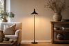 Lampe industrielle sur pied
