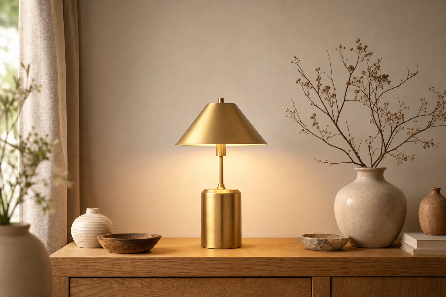 Lampe laiton