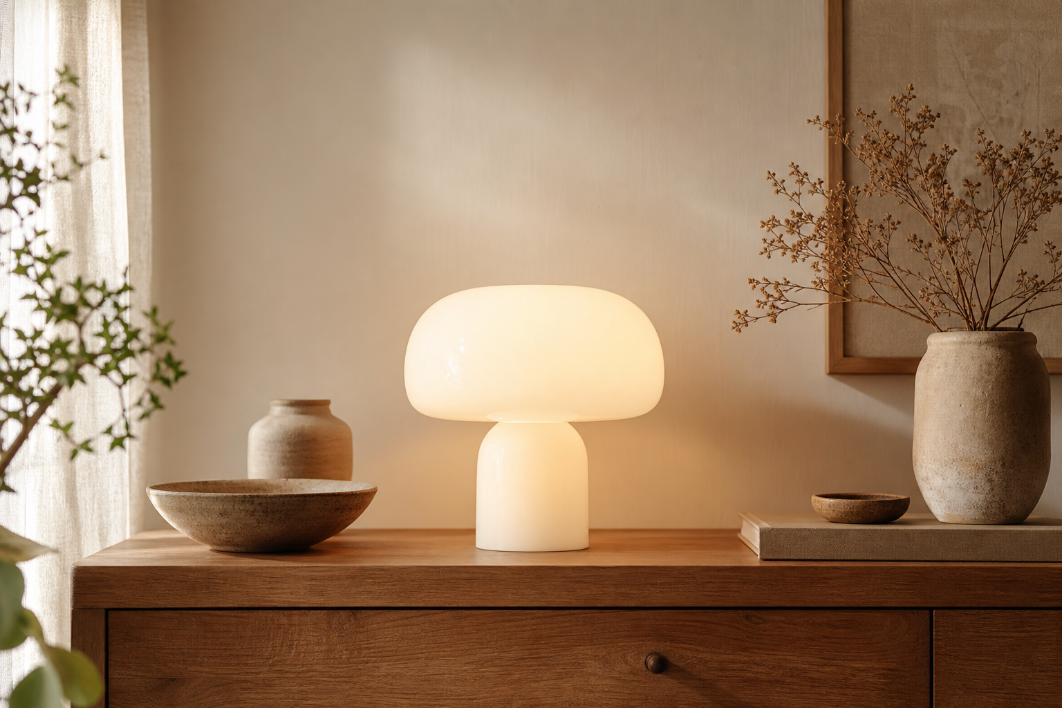 Lampe opaline