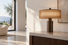Lampe rotin
