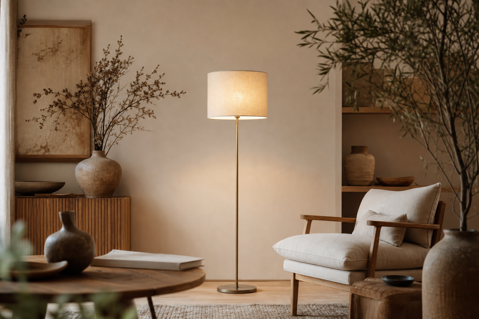 Lampe sur pied