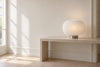 Lampe en tissu