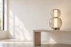 Lampe en verre
