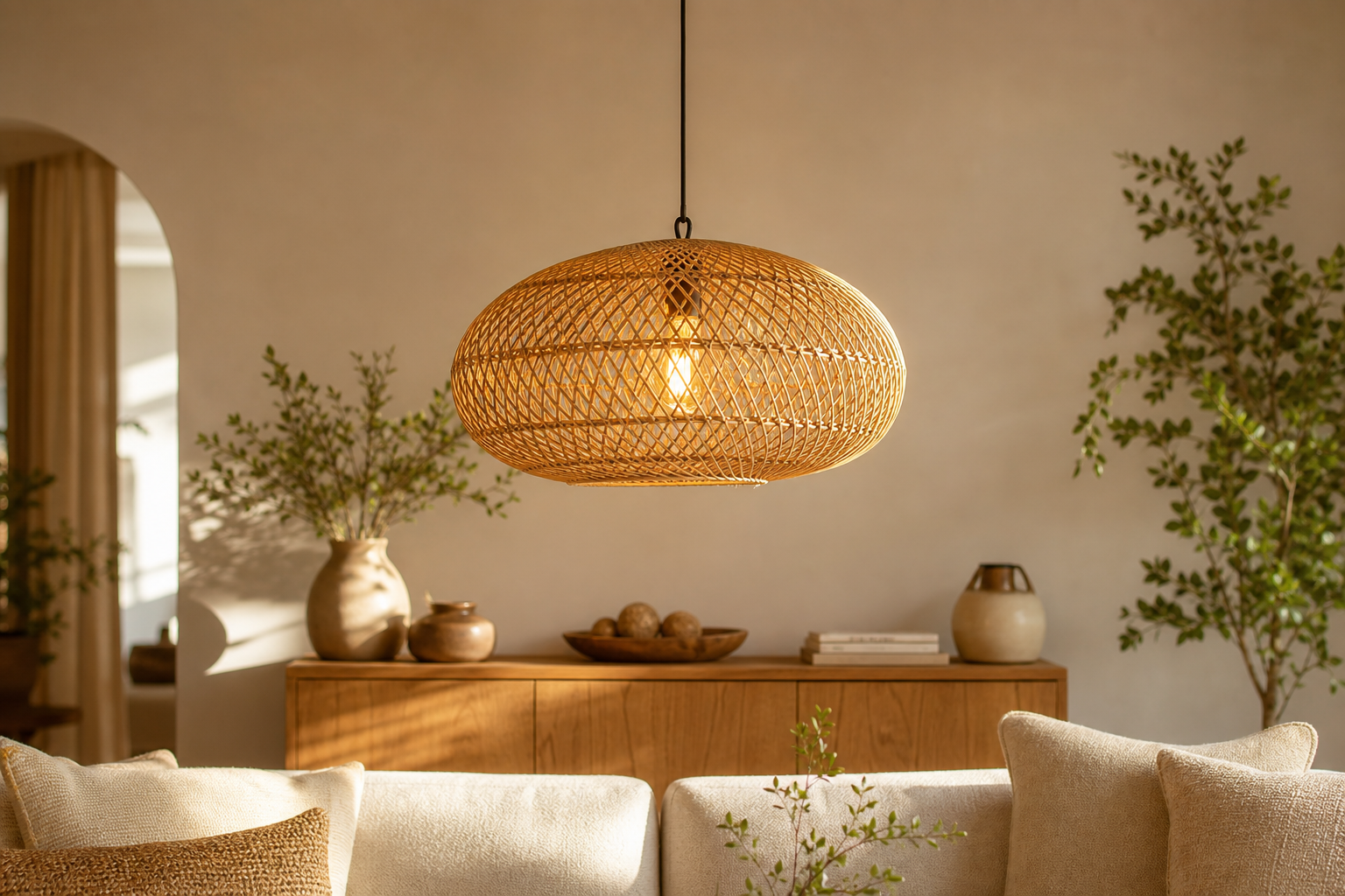 Luminaire bohème
