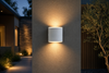 Luminaire extérieur blanc