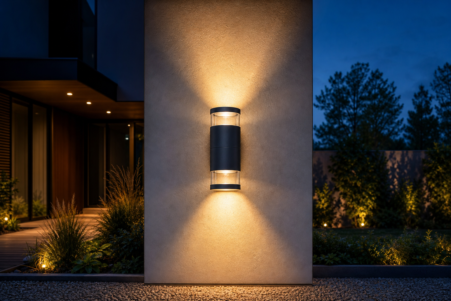 Luminaire extérieur étanche