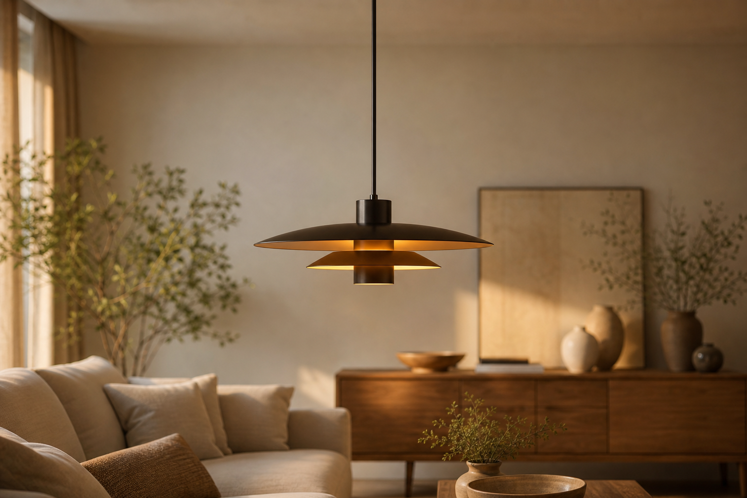 Luminaire métal