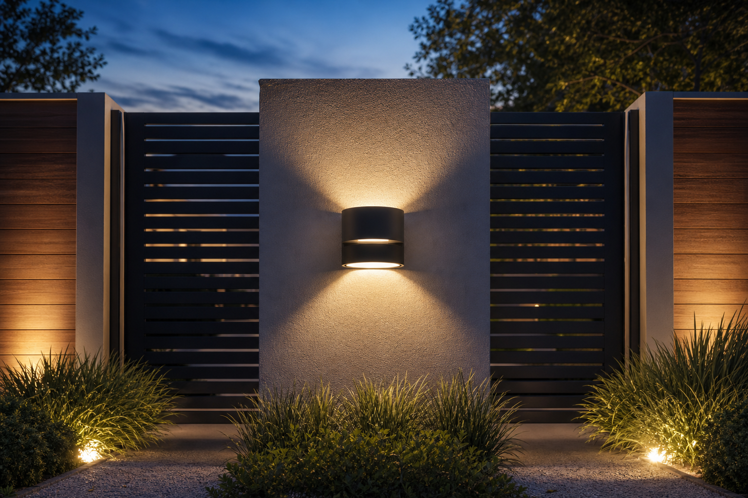 Luminaire portail