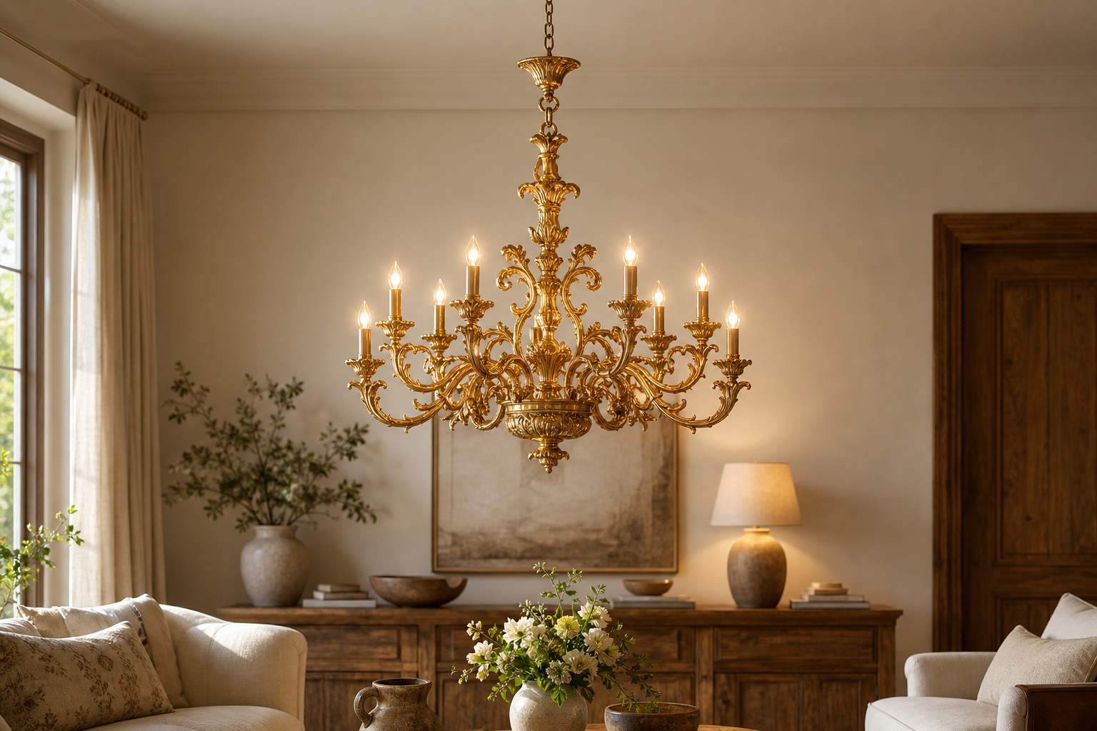 Lustre baroque