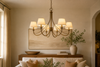 Lustre ancien en bronze