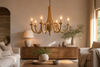 Lustre en corde