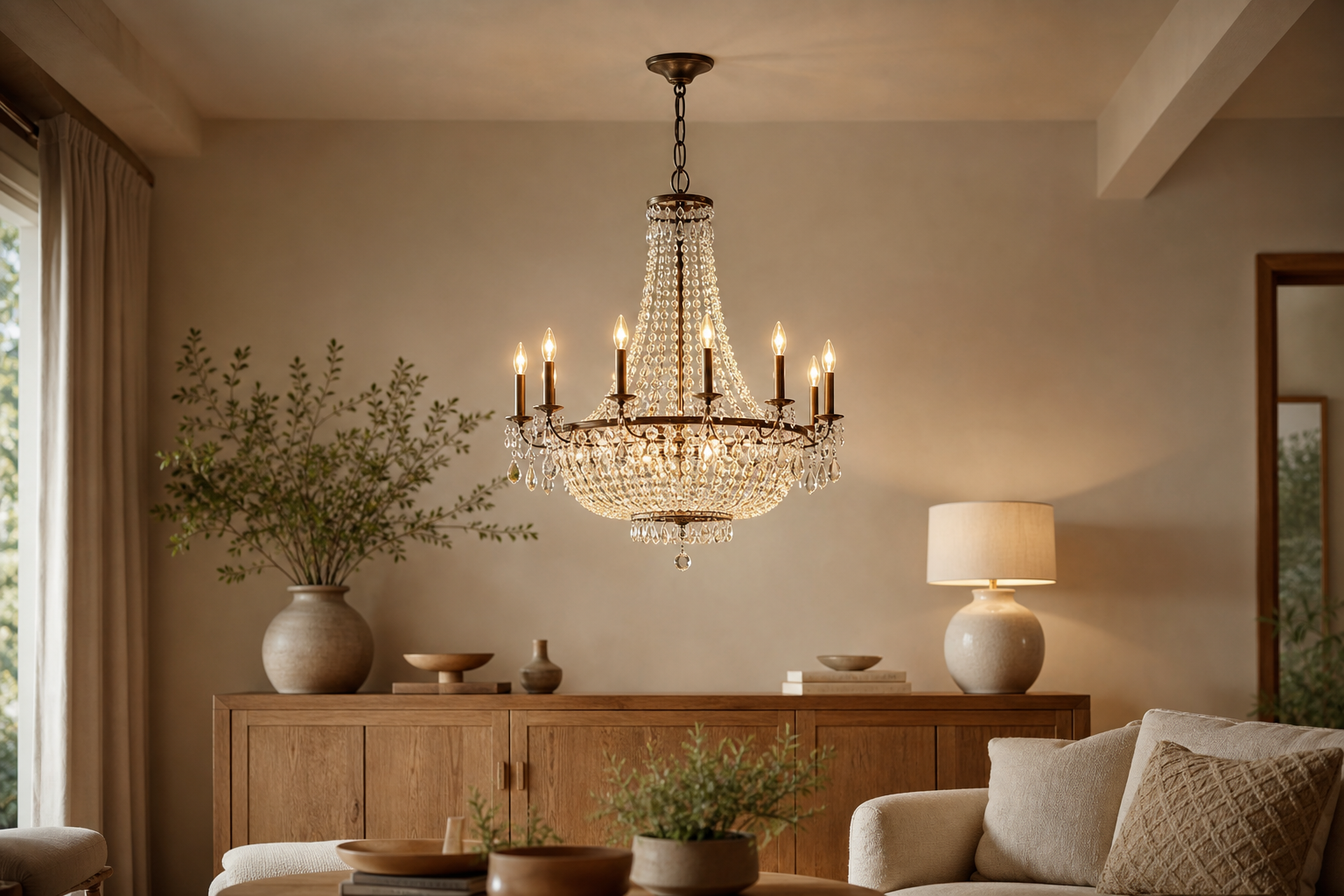 Lustre cristal