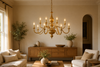 Lustre doré