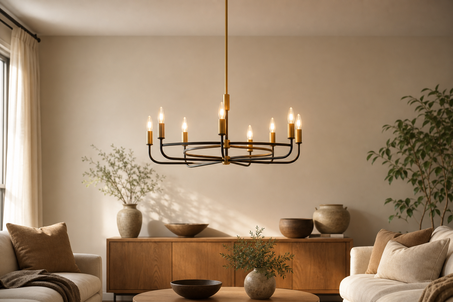 Lustre métal