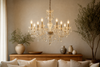 Lustre pampilles ancien