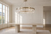 Lustre pampilles cristal