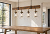 Lustre rustique